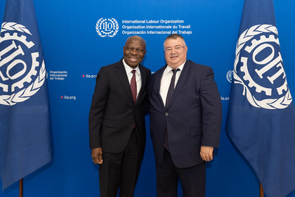 The Minister of Labour and Social Policy met with the Director General of the International Labor Organisation